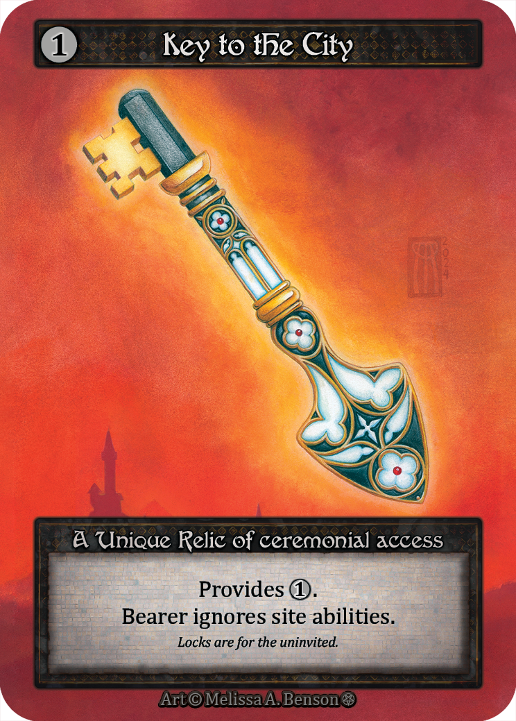 Key to the City — ilustração de Melissa A. Benson