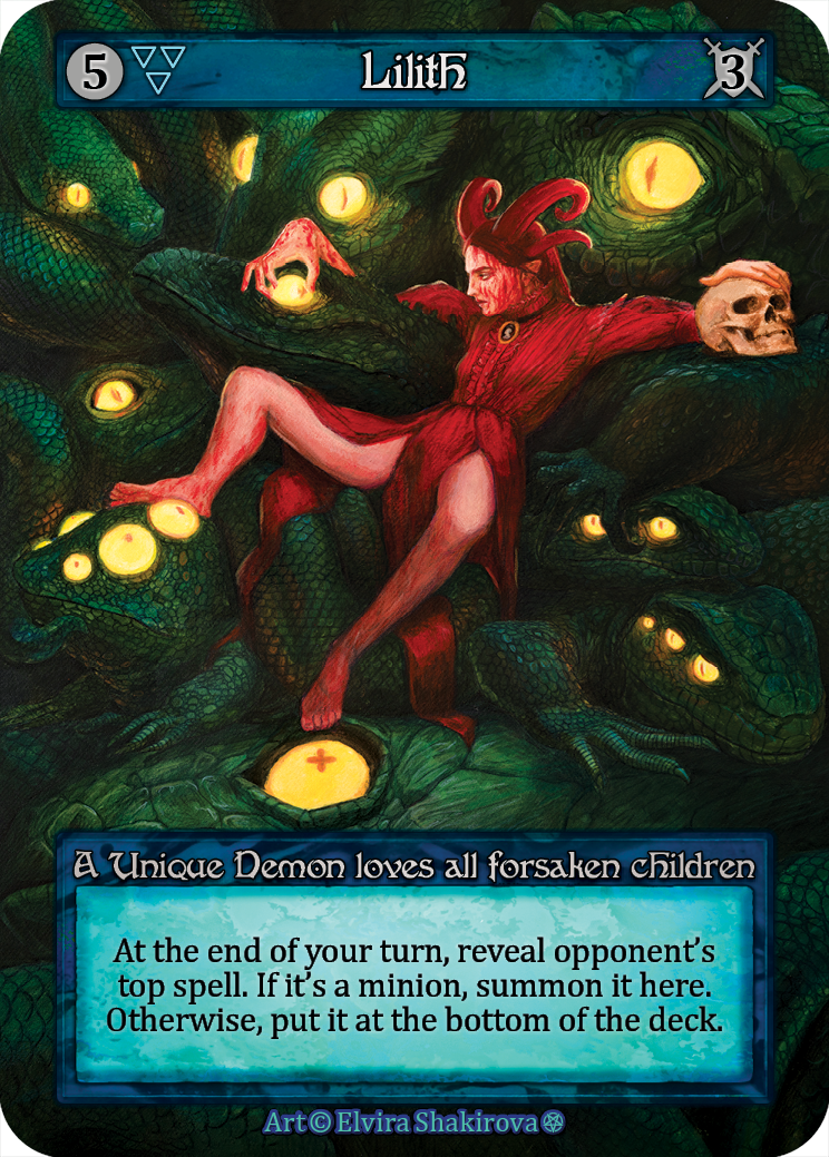 Lilith — ilustração de Elvira Shakirova