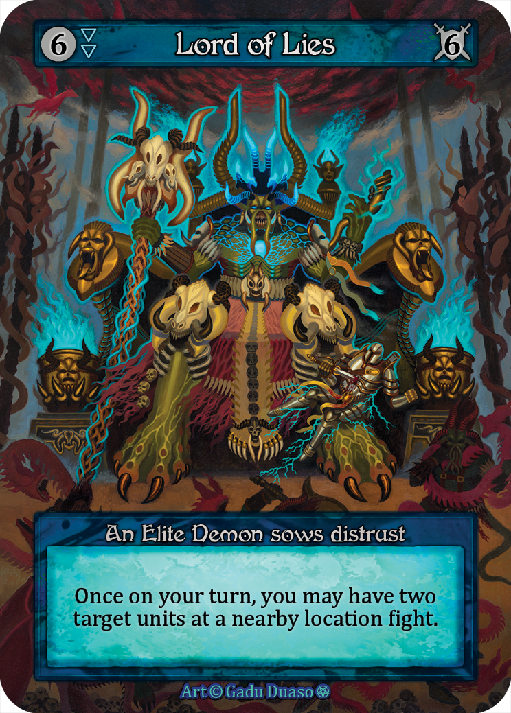 Lord of Lies — ilustração de Gadu Duaso
