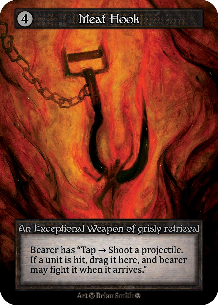 Meat Hook — ilustração de Brian Smith