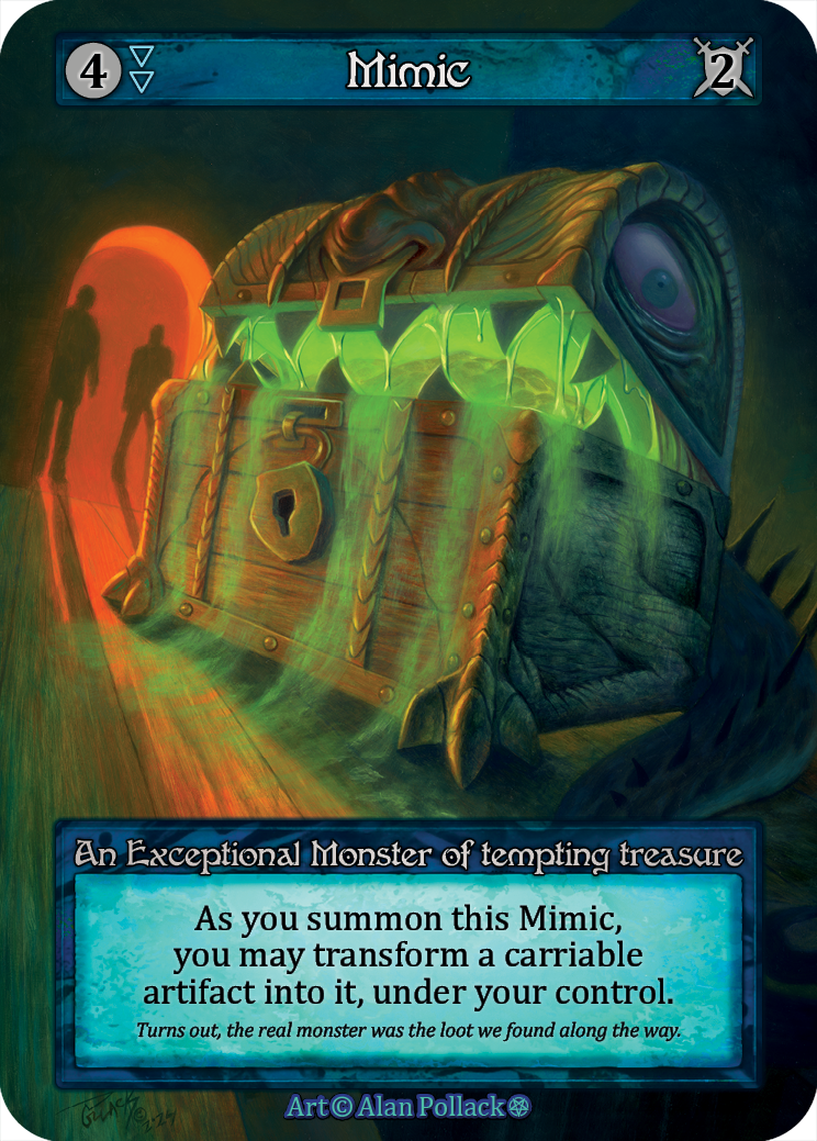 Mimic — ilustração de Alan Pollack