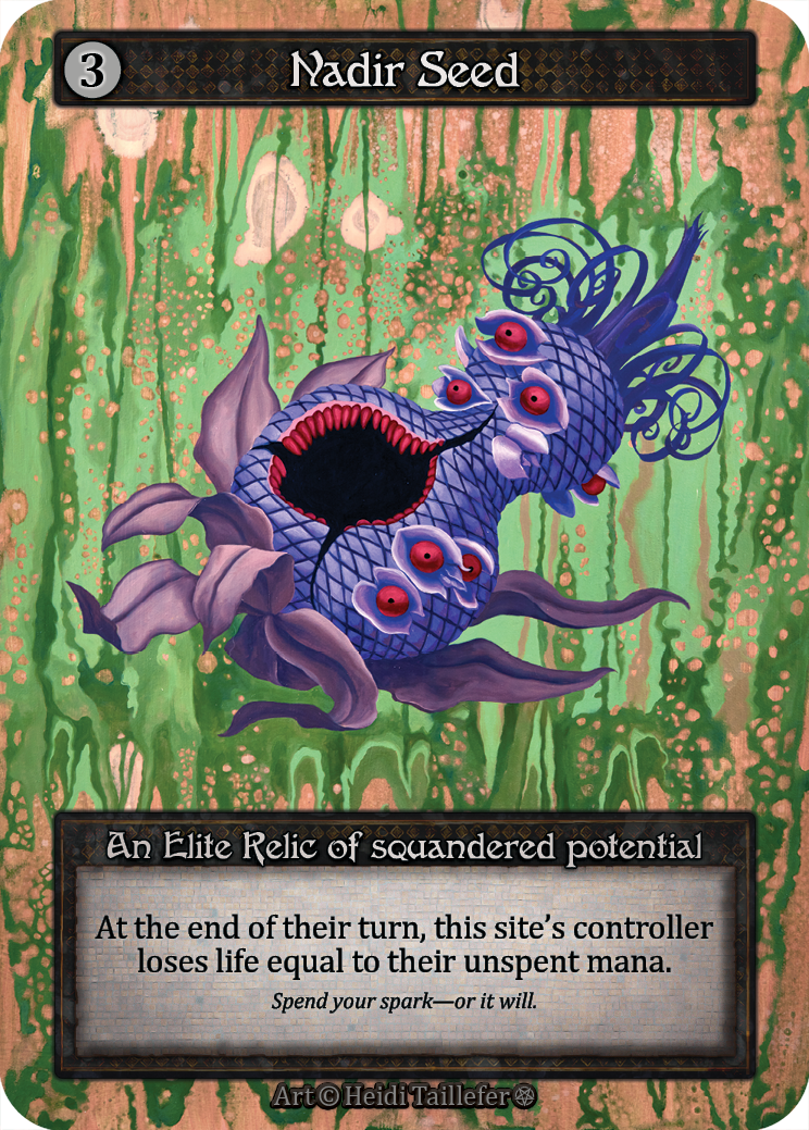 Nadir Seed — ilustração de Heidi Taillefer