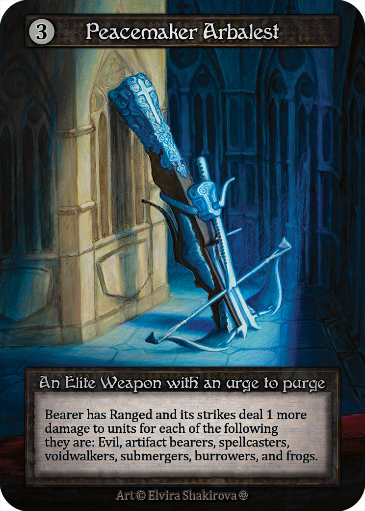 Peacemaker Arbalest — ilustração de Elvira Shakirova