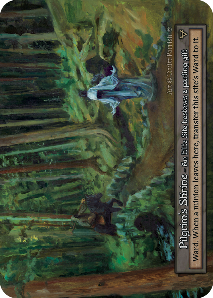Pilgrim's Shrine — ilustração de Truitt Parrish
