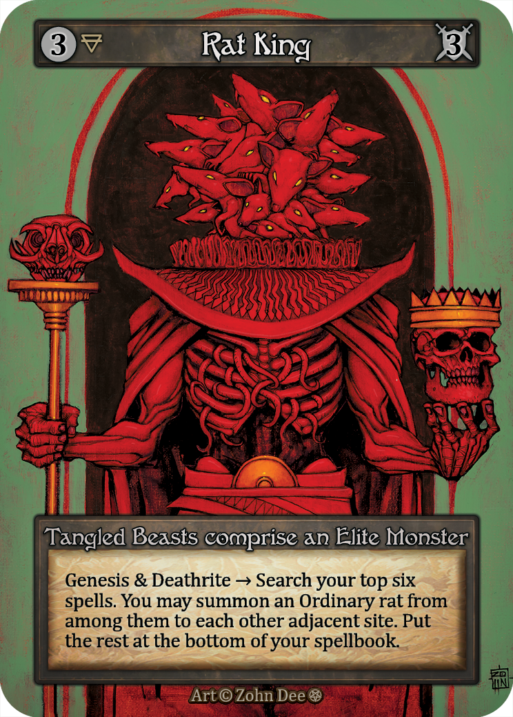 Rat King — ilustração de Zohn Dee