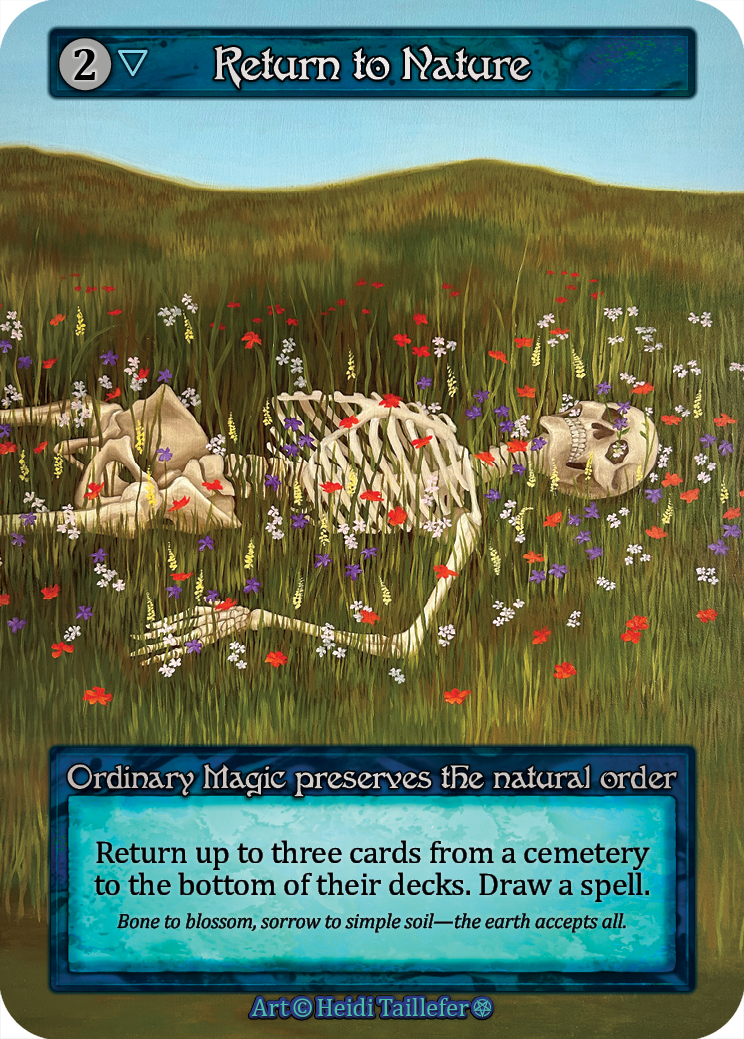 Return to Nature — ilustração de Heidi Taillefer