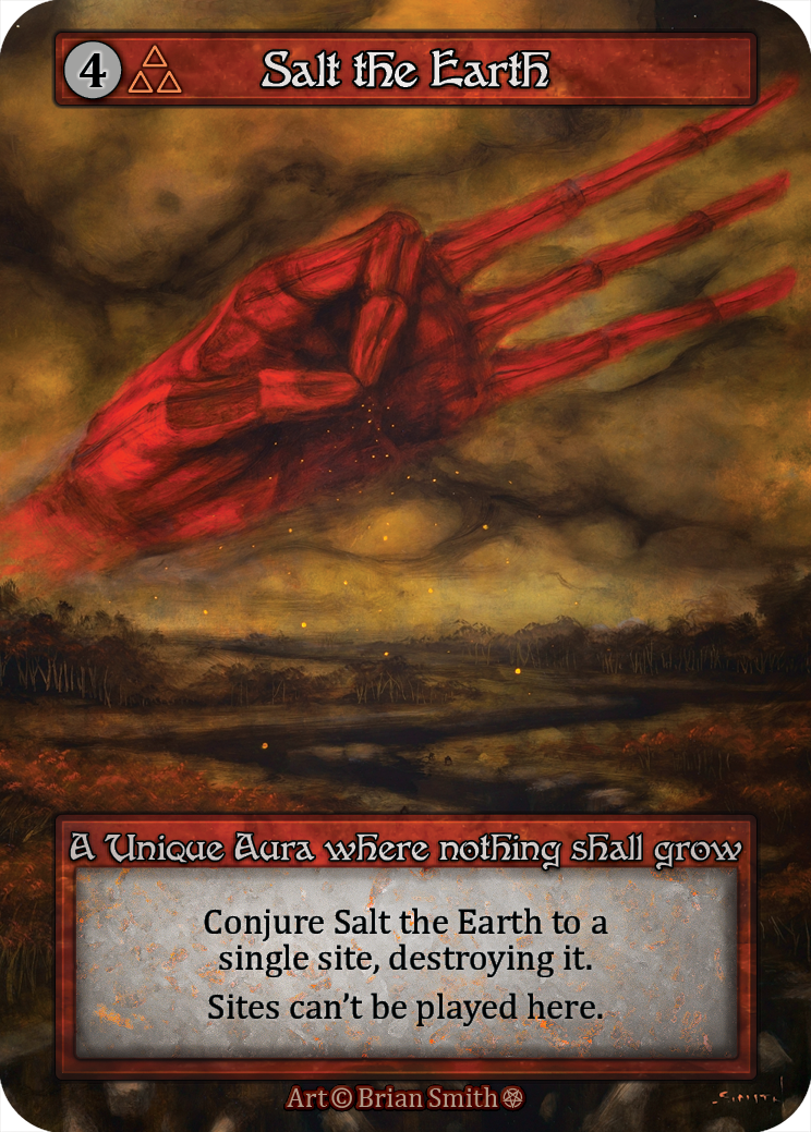Salt the Earth — ilustração de Brian Smith