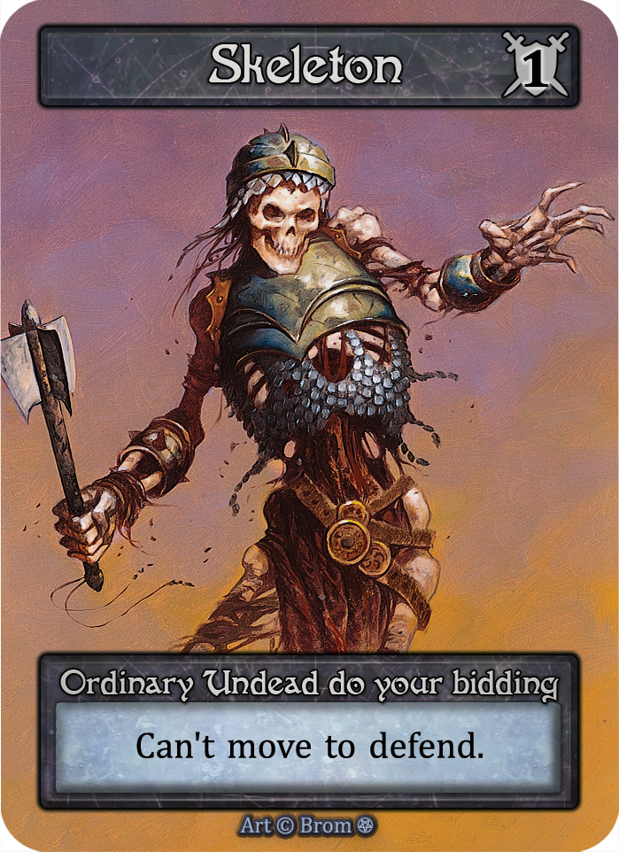Skeleton — ilustração de Brom