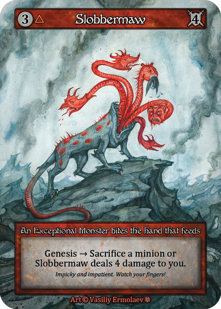 Slobbermaw — ilustração de Vasiliy Ermolaev