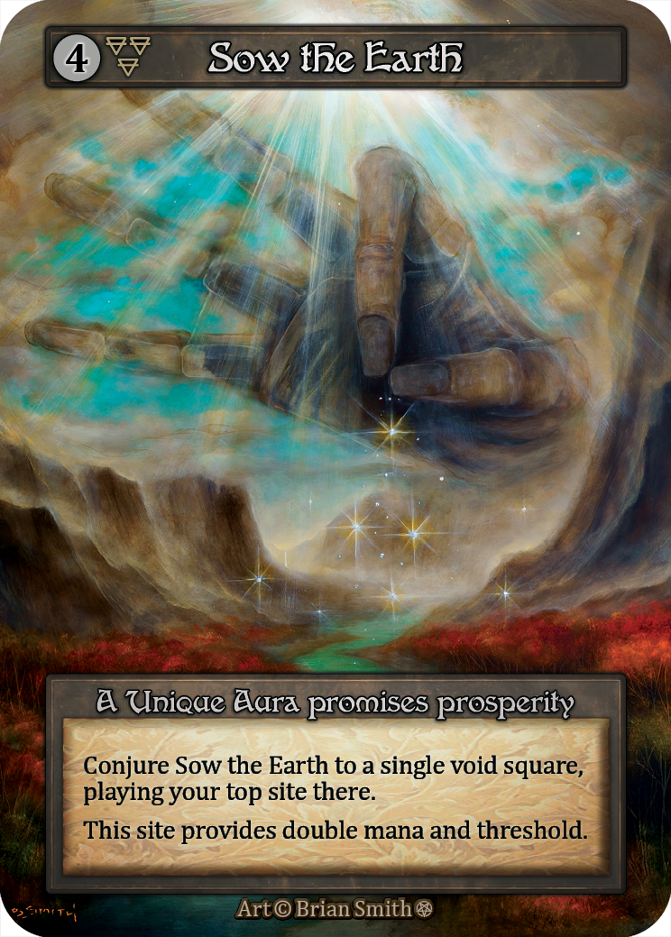 Sow the Earth — ilustração de Brian Smith