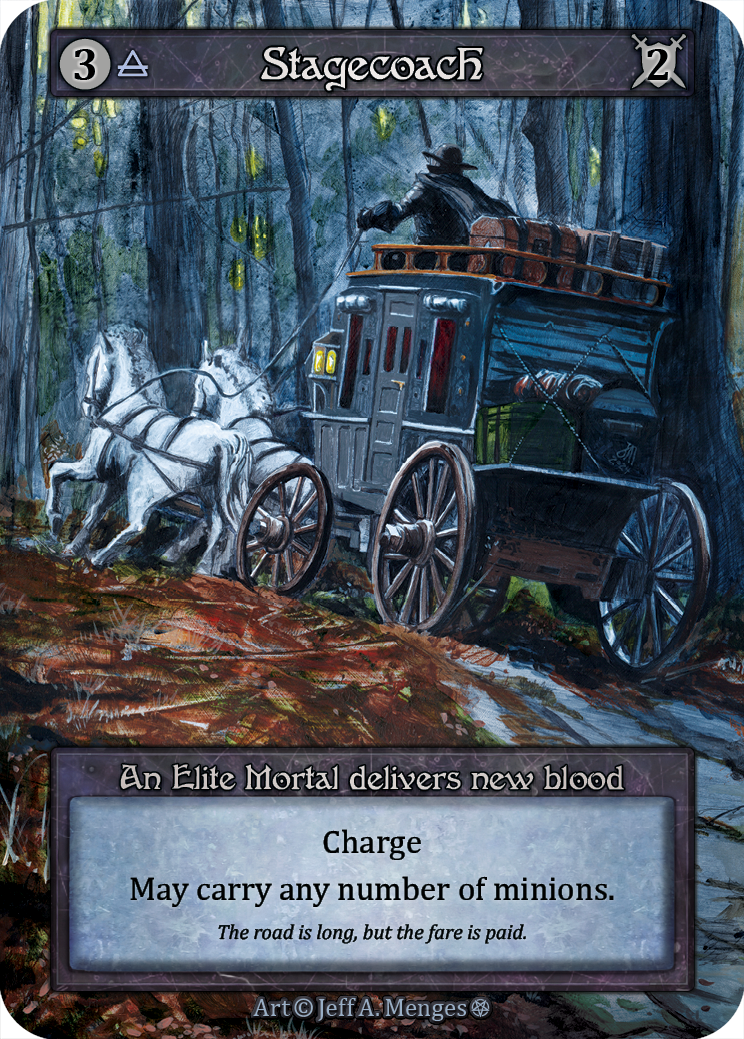 Stagecoach — ilustração de Jeff A. Menges