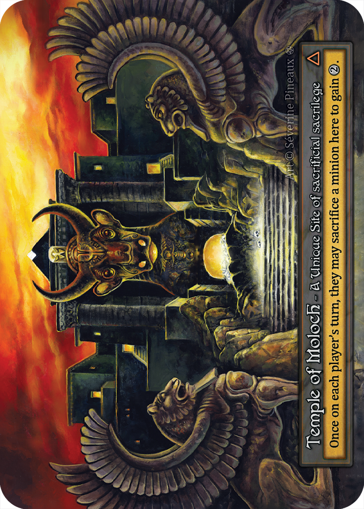 Temple of Moloch — ilustração de Séverine Pineaux