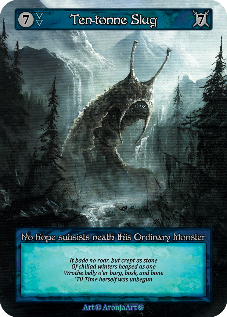 Ten-tonne Slug — ilustração de AronjaArt