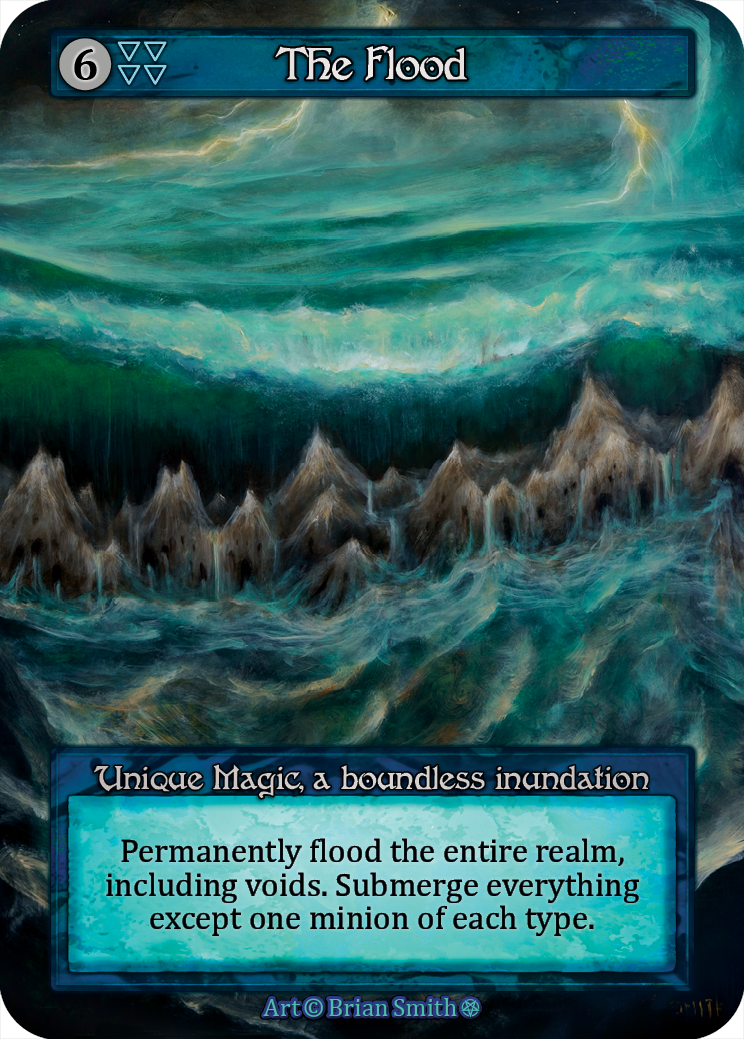 The Flood — ilustração de Brian Smith