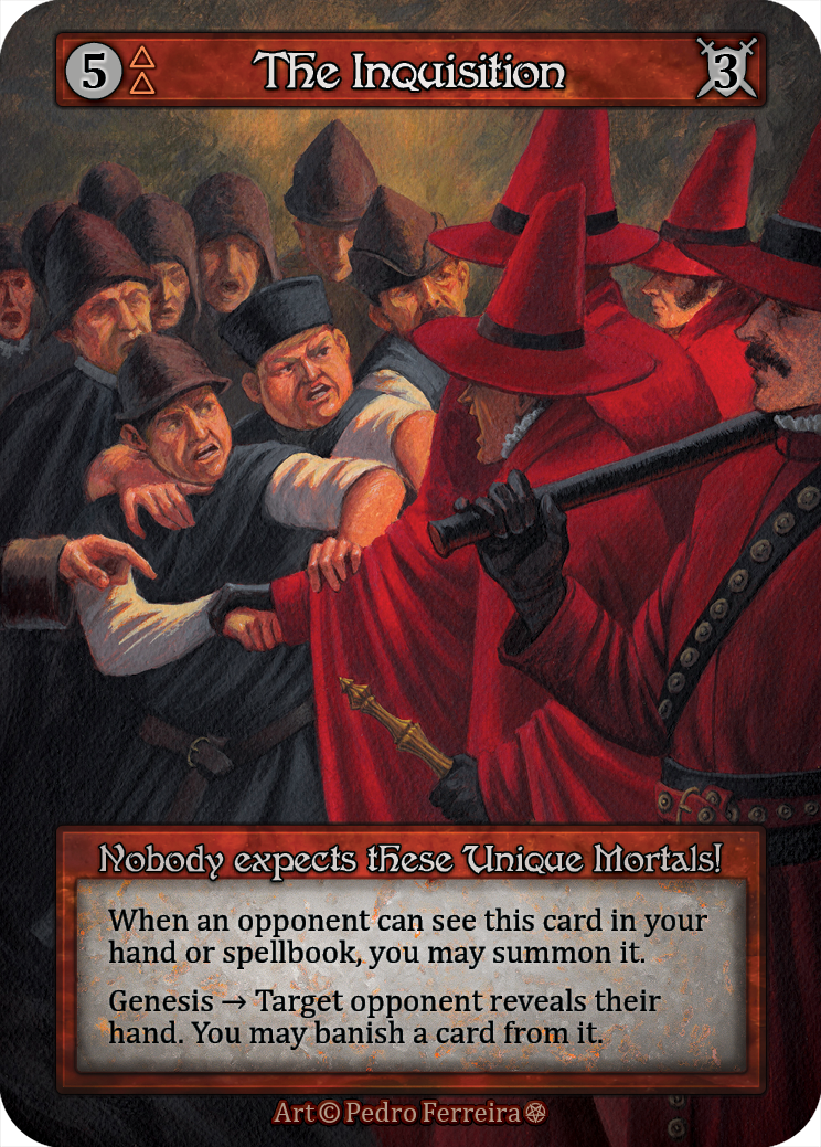 The Inquisition — ilustração de Pedro Ferreira