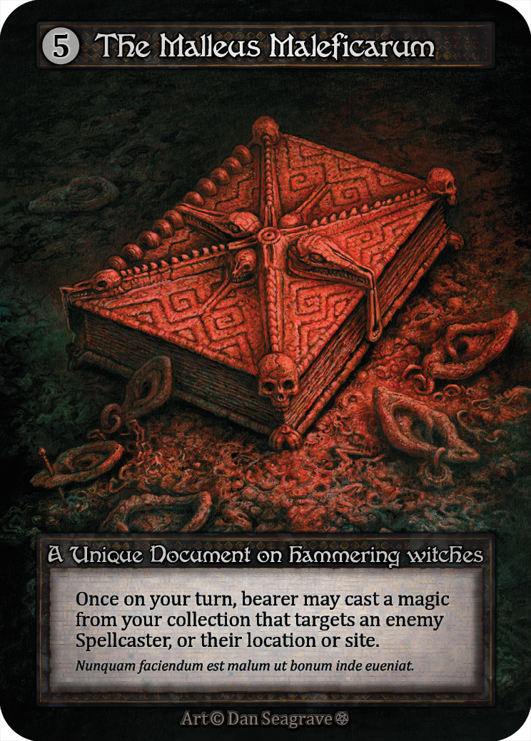 The Malleus Maleficarum — ilustração de Dan Seagrave