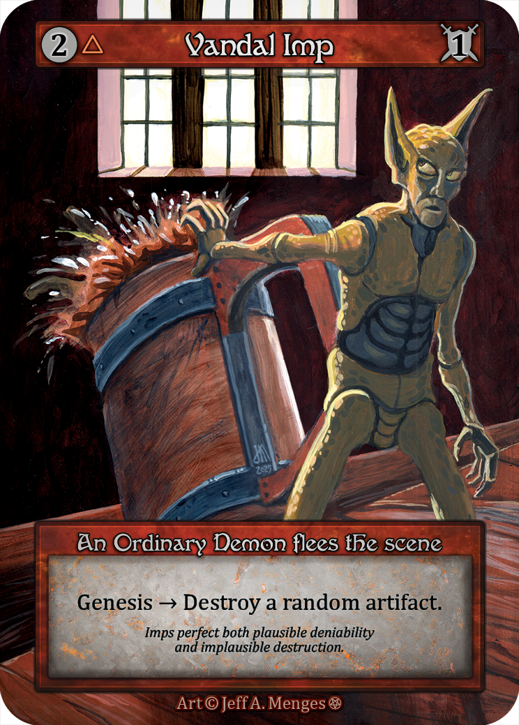 Vandal Imp — ilustração de Jeff A. Menges