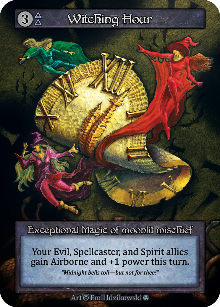 Witching Hour — ilustração de Emil Idzikowski