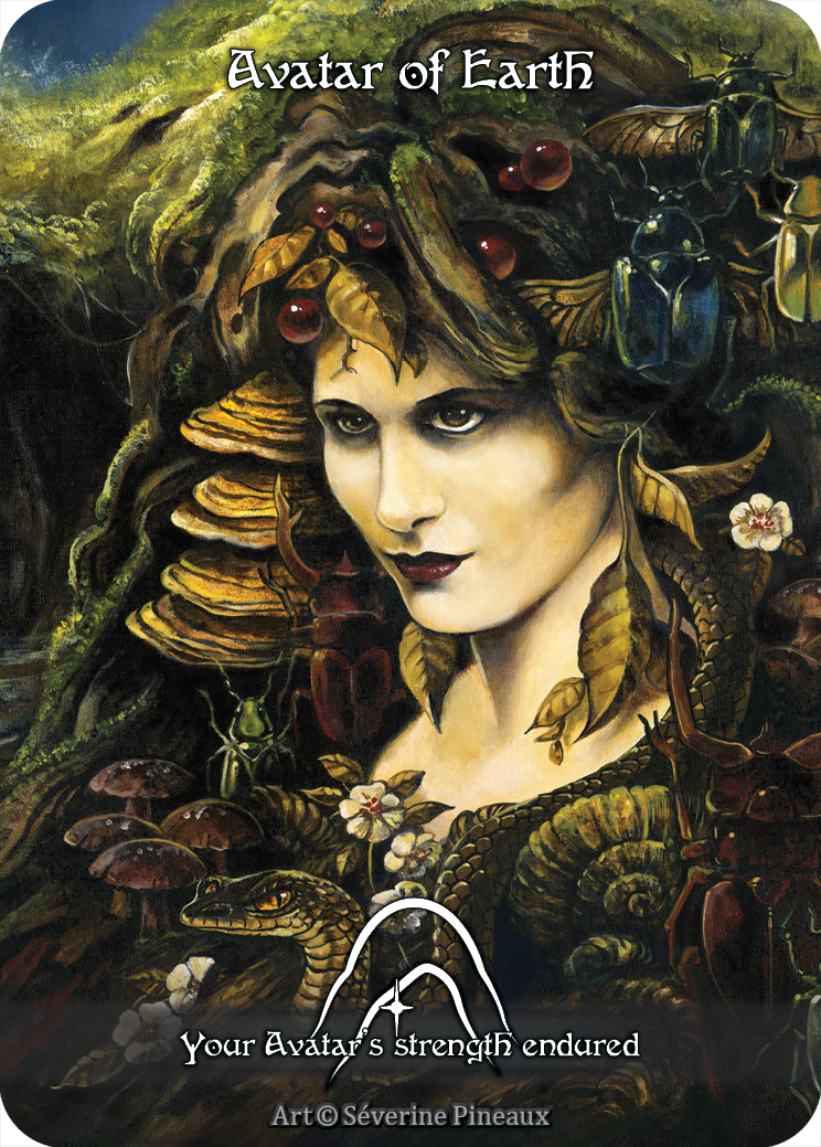 Avatar of Earth — ilustração de Séverine Pineaux