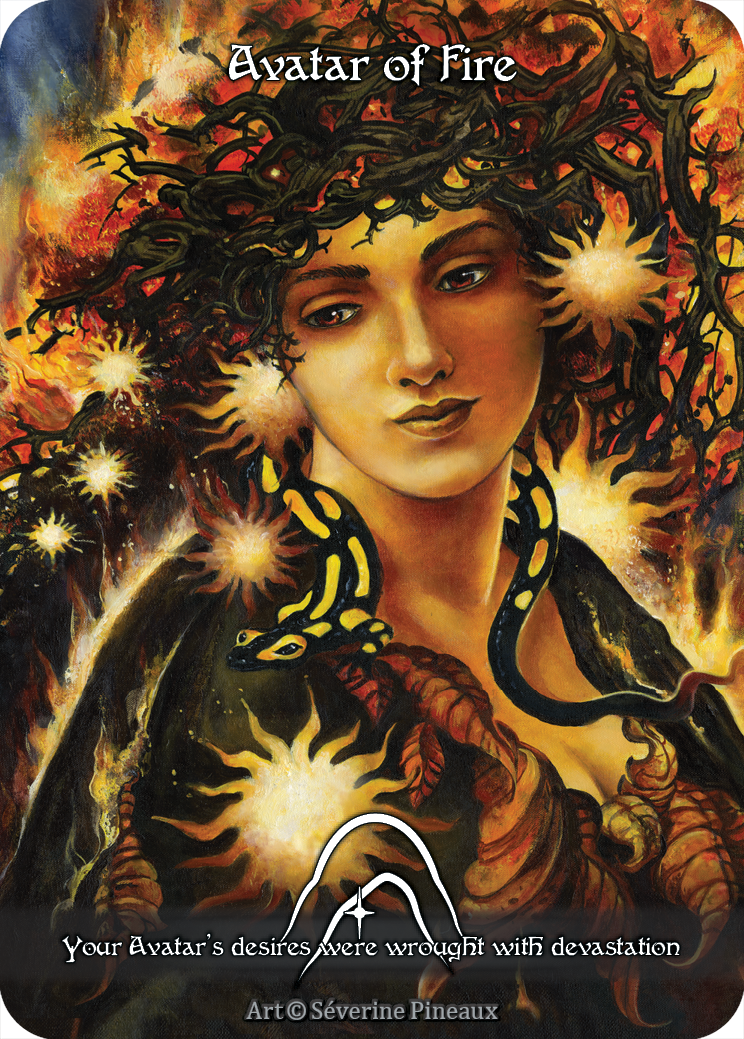 Avatar of Fire — ilustração de Séverine Pineaux