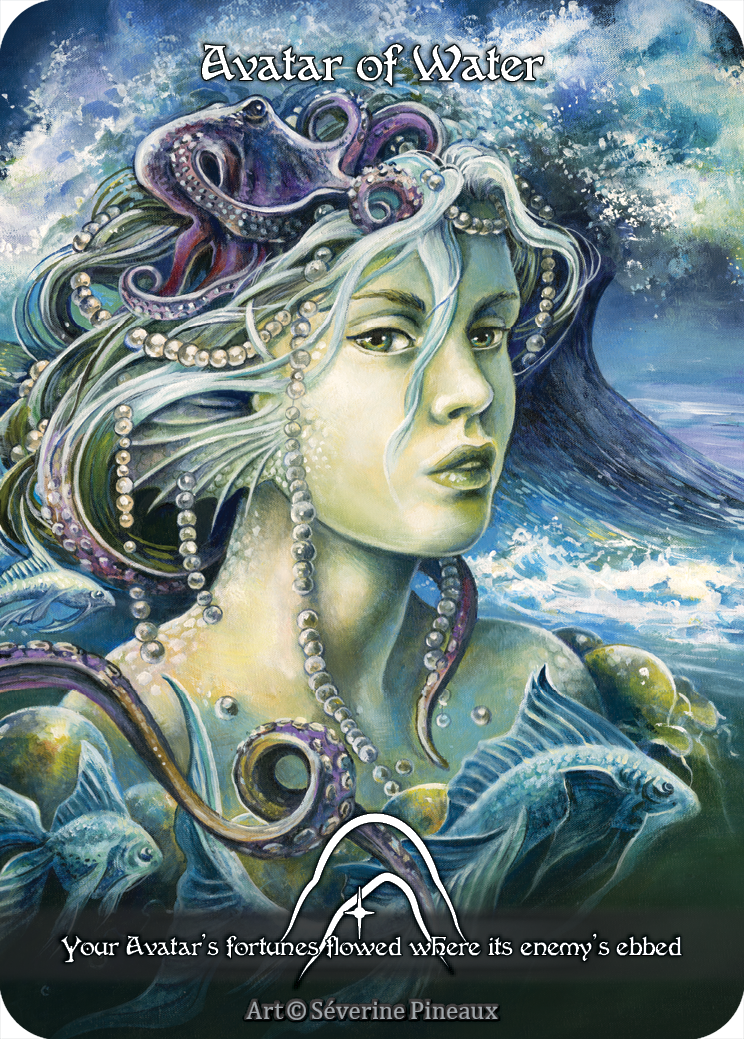 Avatar of Water — ilustração de Séverine Pineaux
