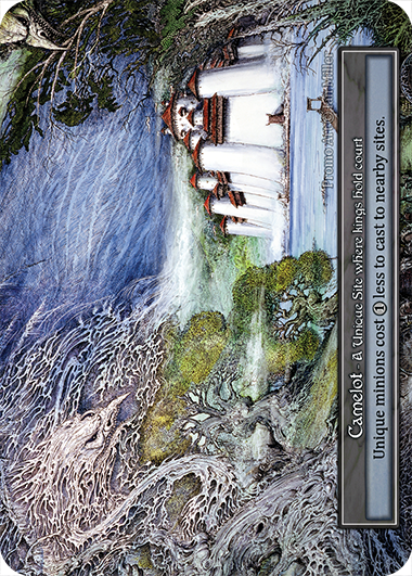 Camelot — ilustração de Ian Miller