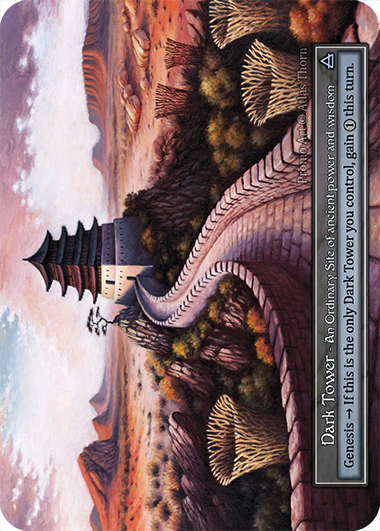 Dark Tower — ilustração de Atlas Thorn