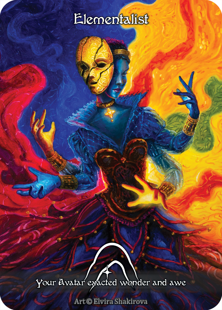 Elementalist — ilustração de Elvira Shakirova