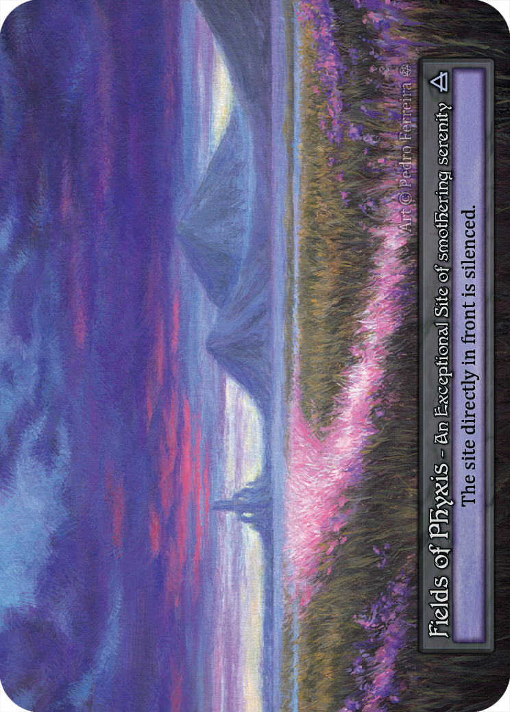 Fields of Phyxis — ilustração de Pedro Ferreira