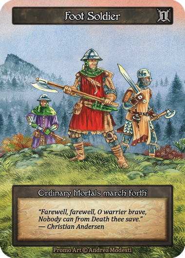 Foot Soldier 3 — ilustração de Andrea Modesti