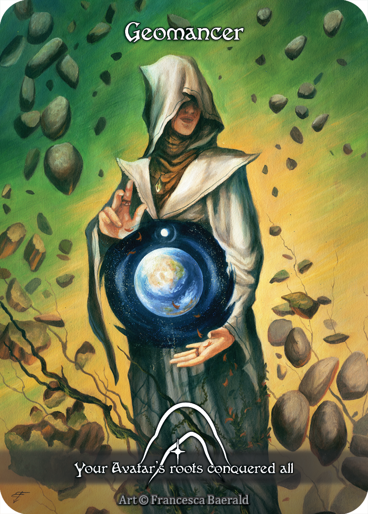 Geomancer — ilustração de Francesca Baerald