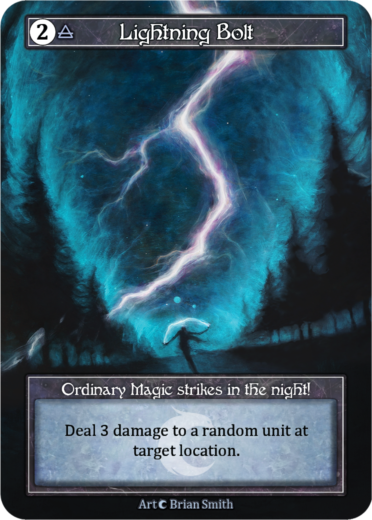 Lightning Bolt — ilustração de Brian Smith