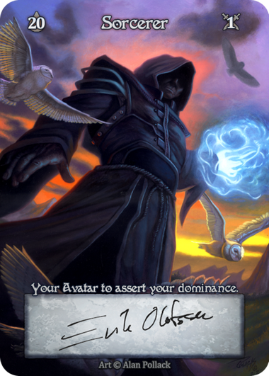 Sorcerer — ilustração de Alan Pollack