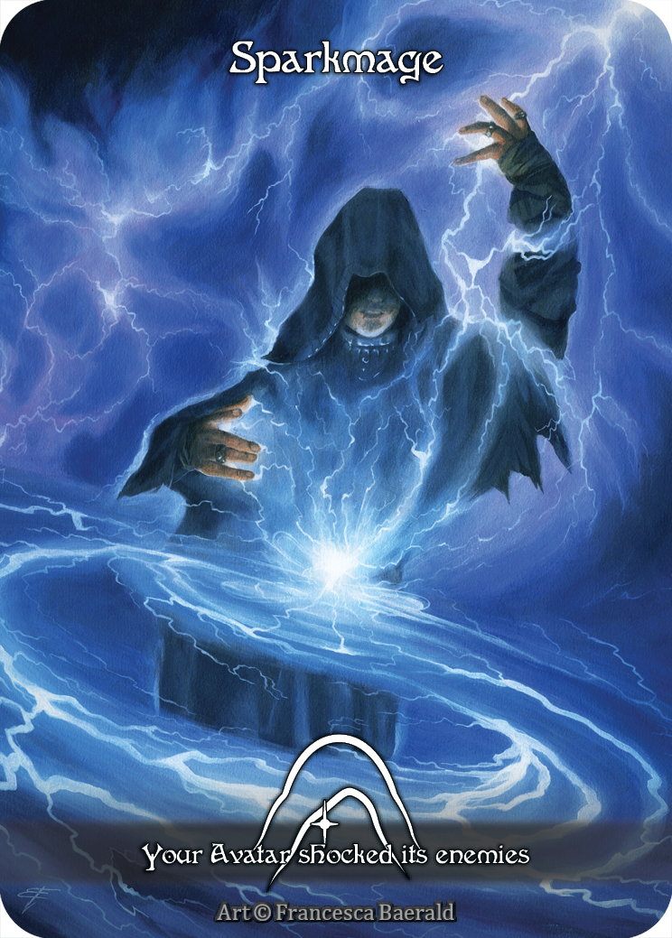 Sparkmage — ilustração de Francesca Baerald