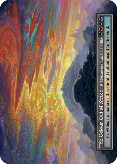 The Colour Out of Space — ilustração de Dan Seagrave